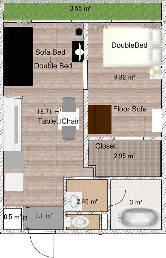 板橋 Rcアネックス Rc202 Apartment Tokyo
